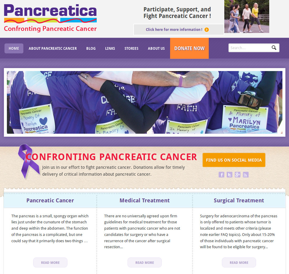 pancreatica.org pentru cancerul pancreatic